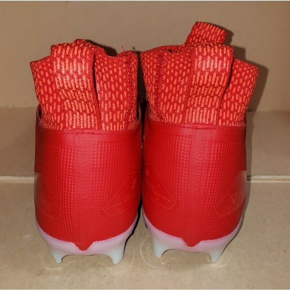 NIKE ALPHA MENACE ELITE 3 FLYKNIT FOOTBALL RED MEN\'S SIZE 10 NEW main image 7